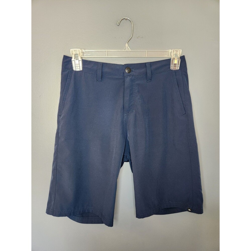 Quicksilver Amphibian Shorts Men's 30 Navy Dryflight Water Repellent Hybrid 10"